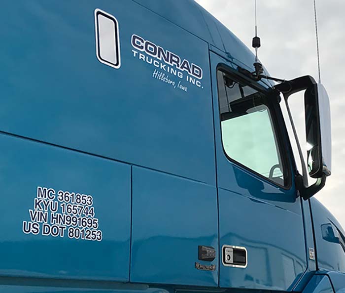 Conrad Trucking Inc fleet